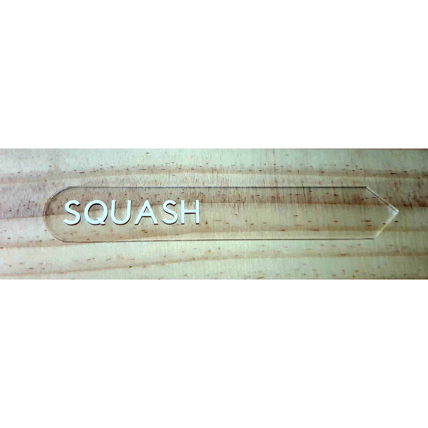 Squash Label single
