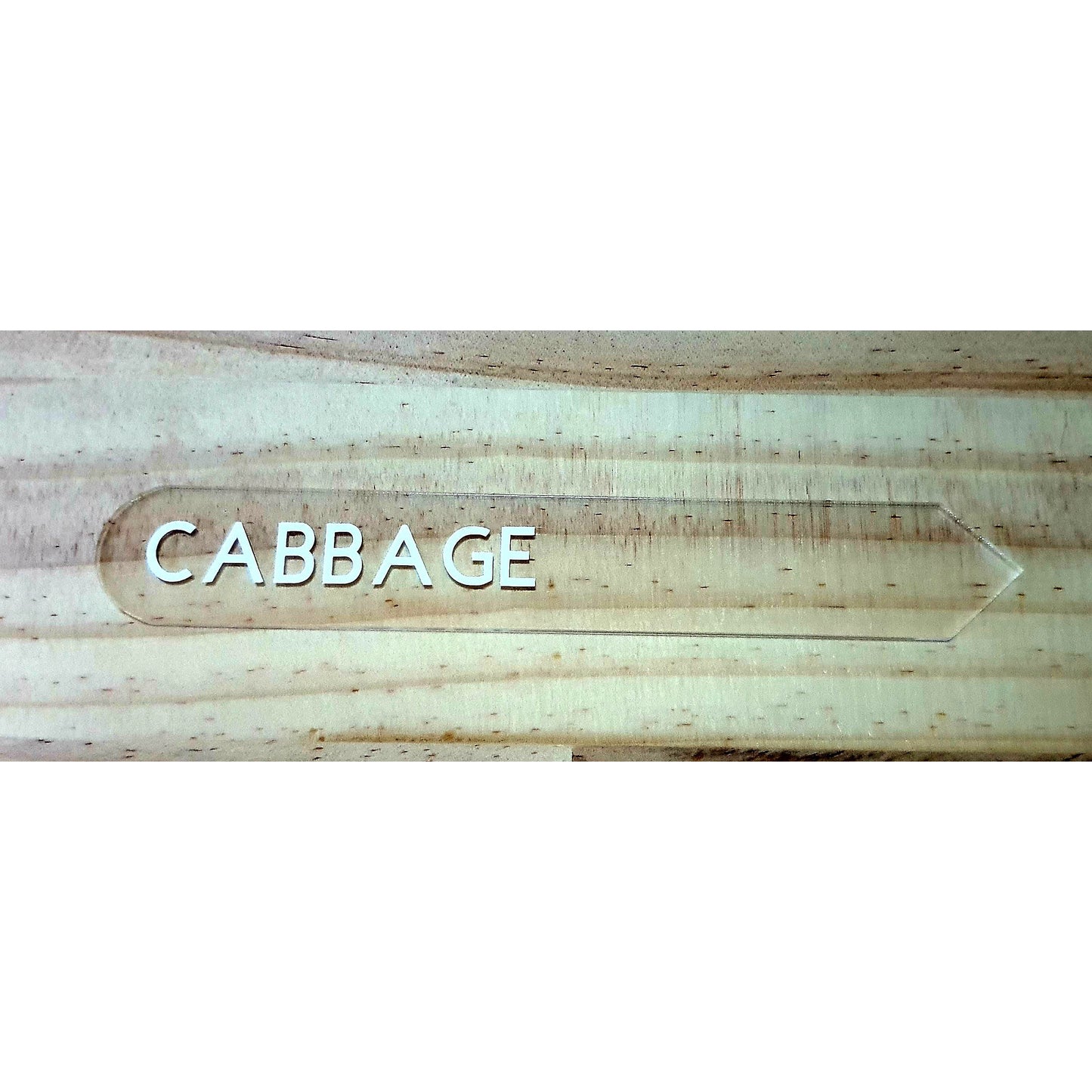 Cabbage Label single