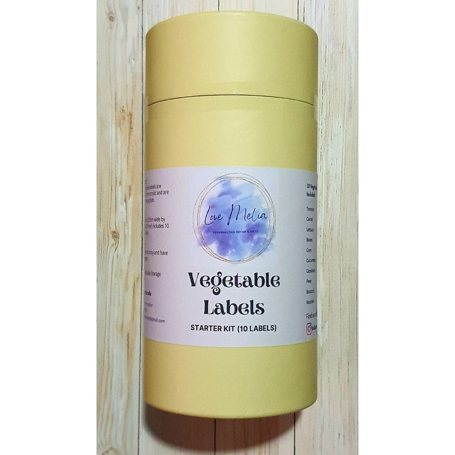 Vegetable Label Kit