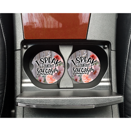 fluent-sarcasm-car-coasters
