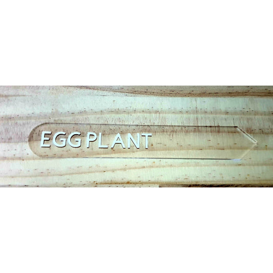 Egg Plant Label single