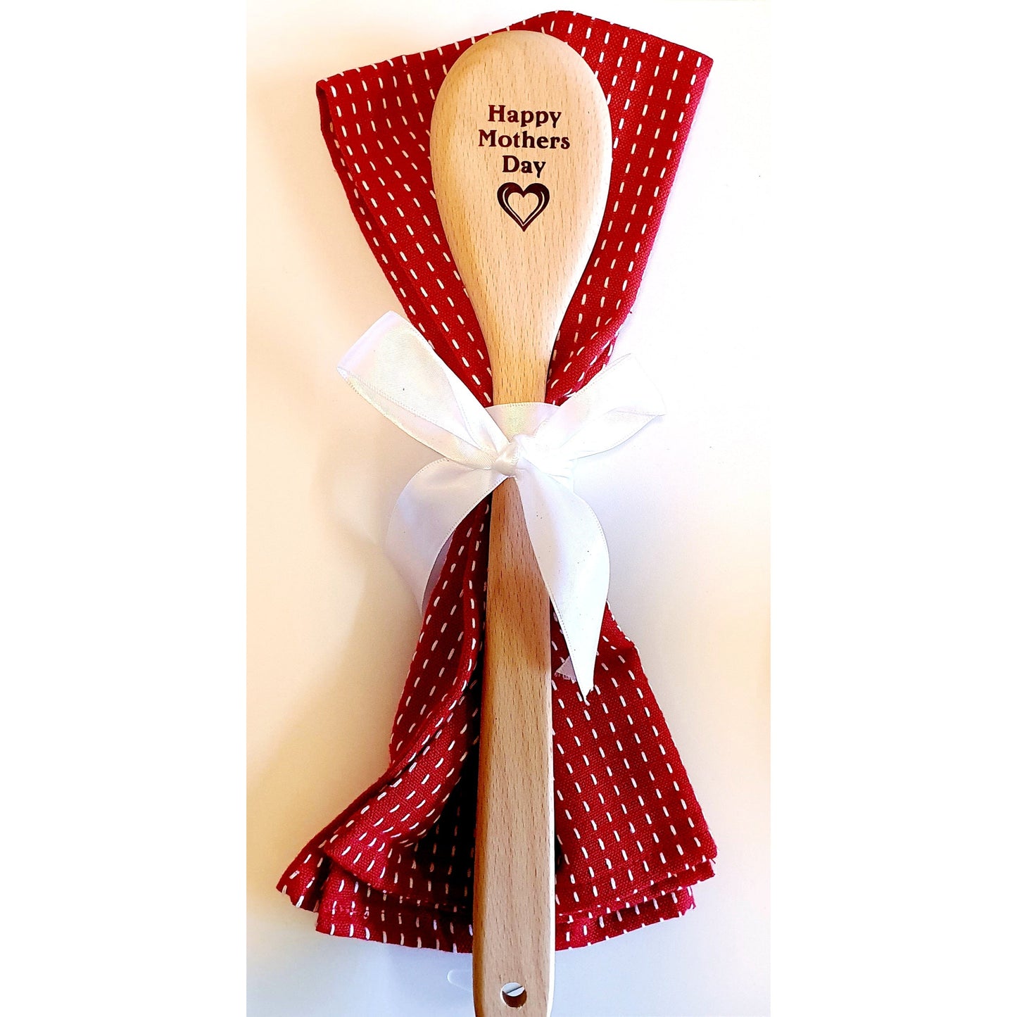 Happy Mothers Day Wooden Spoon Set